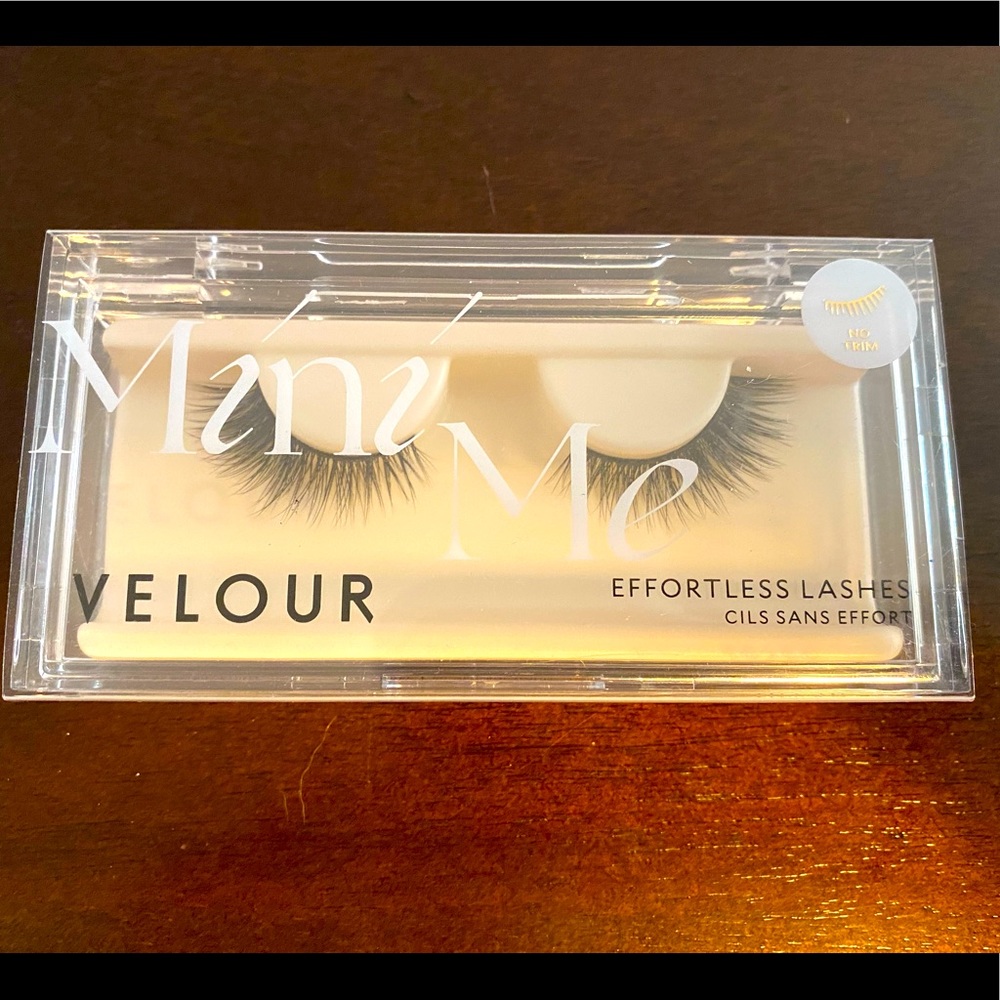 Velour lashes no trim lashes in mini me